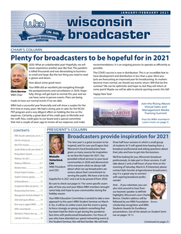 Plenty for Broadcasters to Be Hopeful for in 2021 2020