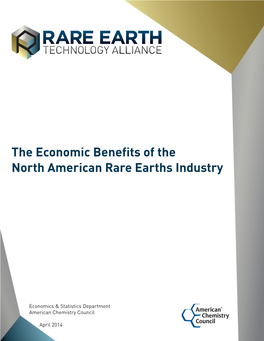 The Economic Benefits of the North American Rare Earths Industry