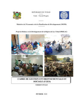 Cadre De Gestion Environnementale Et Sociale (Cges)