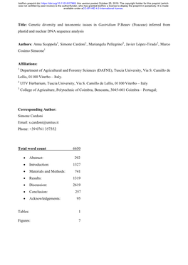 Downloaded from Genbank (E.G., Agrostis, Calamagrostis, Polypogon; Supplemental Online Table S4)