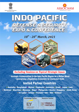 INDO PACIFIC Defense & Security Expo & Conference 18Th - 20Th March, 2021