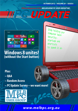 Windows 8 Unites! (Without the Start Button)