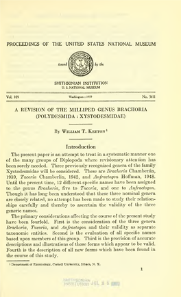 Proceedings of the United States National Museum