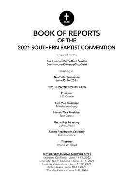 2021 Book of Reports