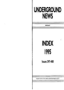Underground News Index 1995