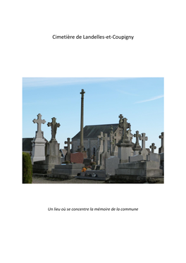 Cimetière De Landelles-Et-Coupigny