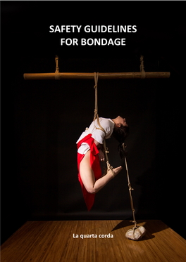 Safety Guidelines for Bondage