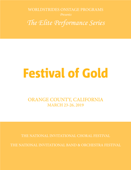 Festival of Gold