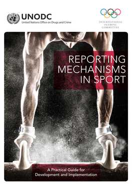 IOC-UNODC Reporting Mechanisms in Sport