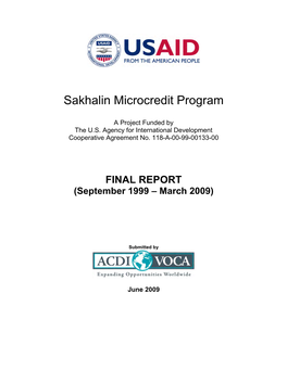 Sakhalin Microcredit Program