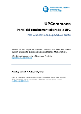 Upcommons Portal Del Coneixement Obert De La UPC