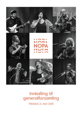 Nopa.No › Wp-Content › Uploads › 2019 › 05 › Nopa Sakspapirer2019.Pdf