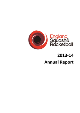 2013-14 Annual Report