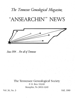 "Ansearchin'" News