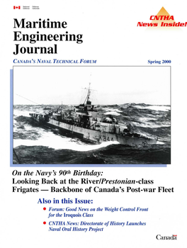 Maritime Engineering Journal