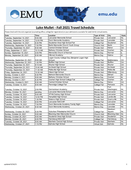 FA20 Counselor Travel Schedules for Website