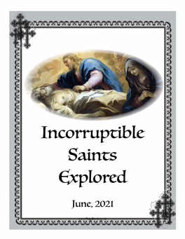 The Incorruptible Saints