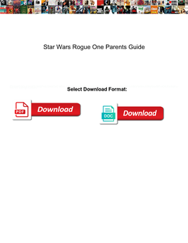 Star Wars Rogue One Parents Guide