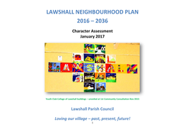 Lawshall Character Assessment 2016