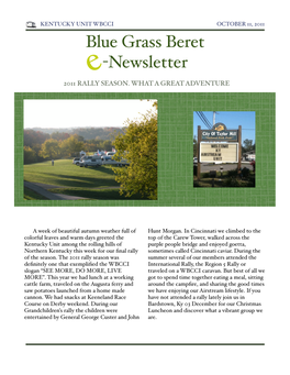 October 2011 E-Newsletter