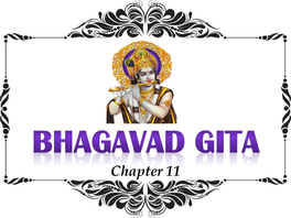 Bhagavad Gita – Chapter 11