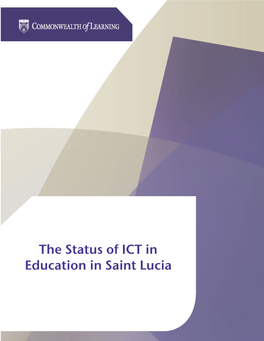 The Status of ICT in Education in Saint Lucia