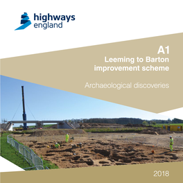 Leeming to Barton Improvement Scheme Archaeological Discoveries