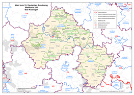 Wahl Zum 19. Deutschen Bundestag Wahlkreis 248 Bad Kissingen