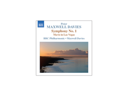 MAXWELL DAVIES Symphony No