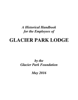 Glacier Park Lodge