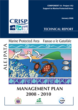 Aleipata Marine Protected Area Management Plan 2008-2010