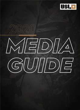 2020 Usl Championship Media Guide ©2020 United Soccer Leagues, Llc, All Rights Reserved