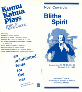 Blithe Spirit