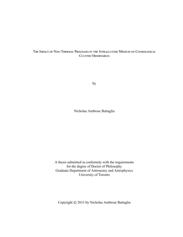 The Impact of Non-Thermal Processes in the Intracluster Medium on Cosmological Cluster Observables