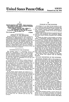 United States Patent Office Patented Jan