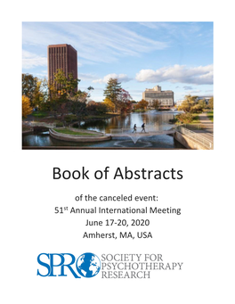 Book of Abstracts