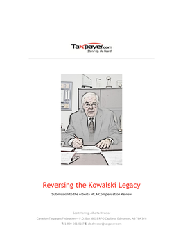 Reversing the Kowalski Legacy