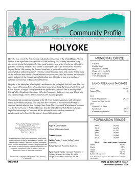 Holyoke Profile.Pdf