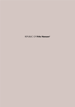 Republic-Of-Fritz-Hansen-Catalogue