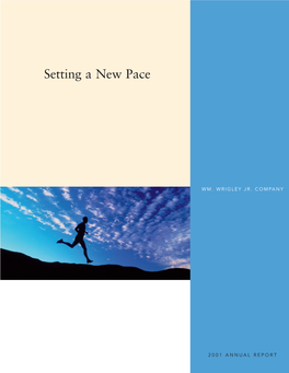 Setting a New Pace