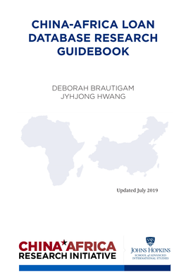 China-Africa Loan Database Research Guidebook