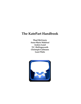 The Katepart Handbook