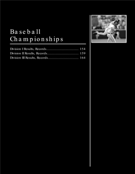 2001 NCAA Baseball and Softball Records Book