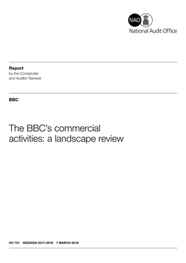 The-BBC's Commercial Activities a Landscape Review Opens in New