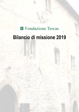 Bilancio Di Missione 2019