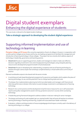 Supporting Informed Implementation and Use Of