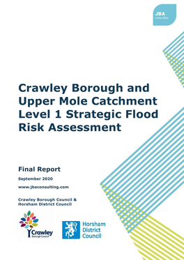 Crawley Borough and Upper Mole Catchment Level 1 Strategic Flood Risk Assessment