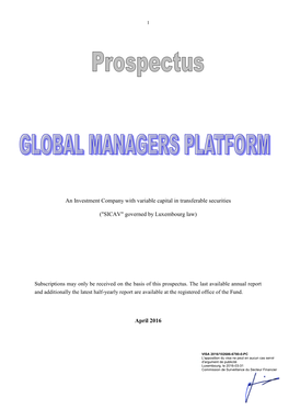 Global Managers Platform