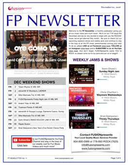 Fp Newsletter