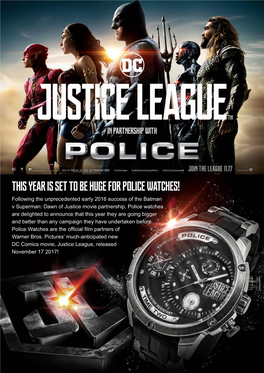 This Year Is Set to Be Huge for Police Watches!